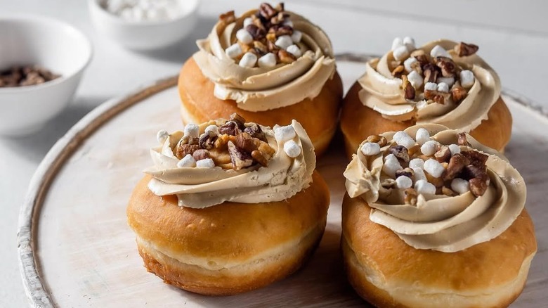fancily decorated Donuts from Cardigan's