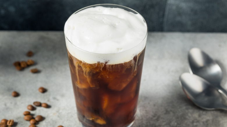 Cold brew with cold foam