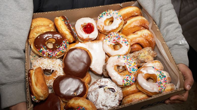Assortment of doughnuts