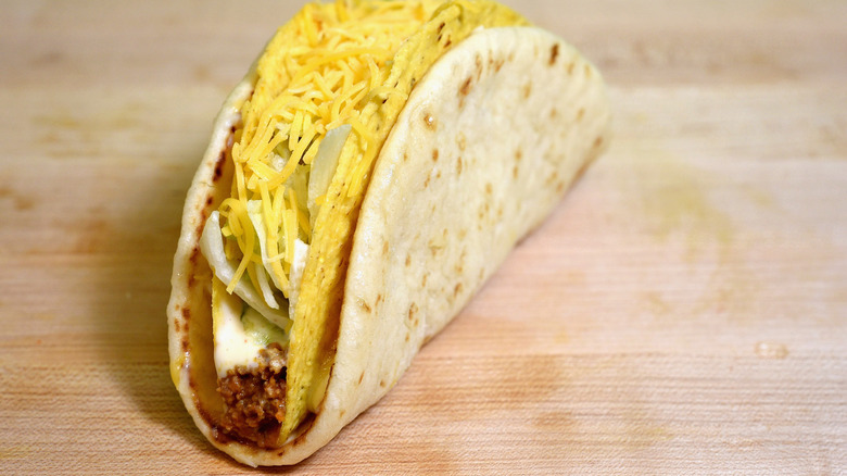 A Cheesy Gordita Crunch from Taco Bell