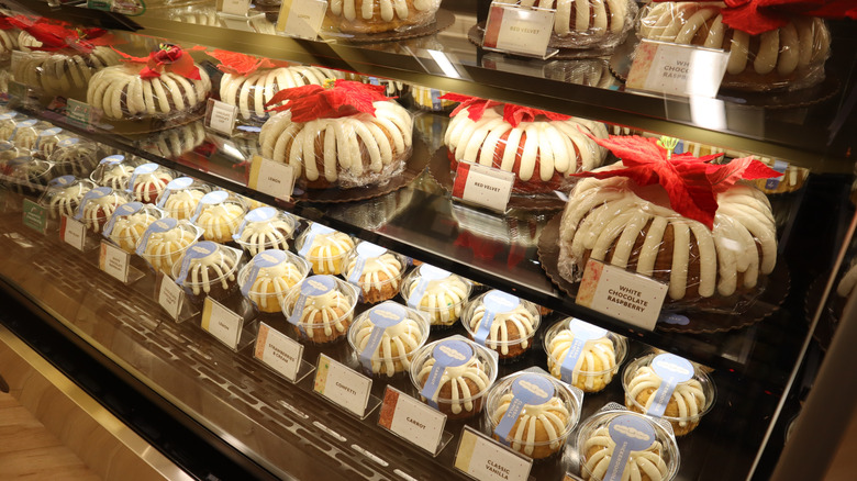 Nothing Bundt Cakes display
