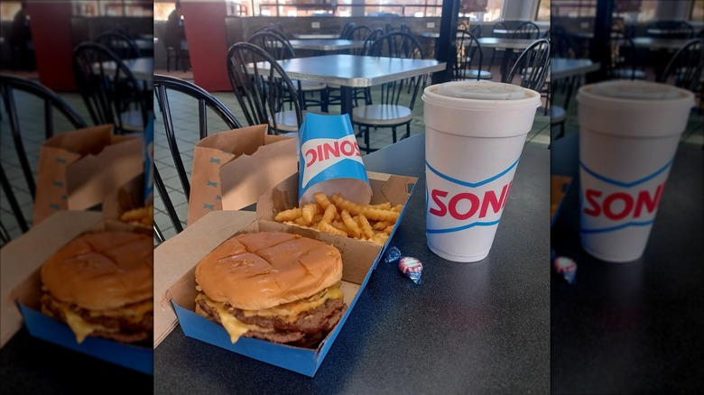 Sonic Smashburger combo