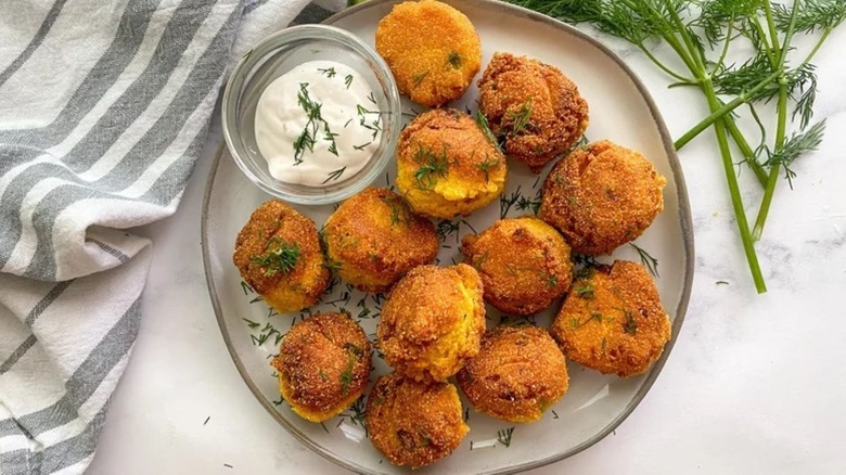 hush puppies with dill