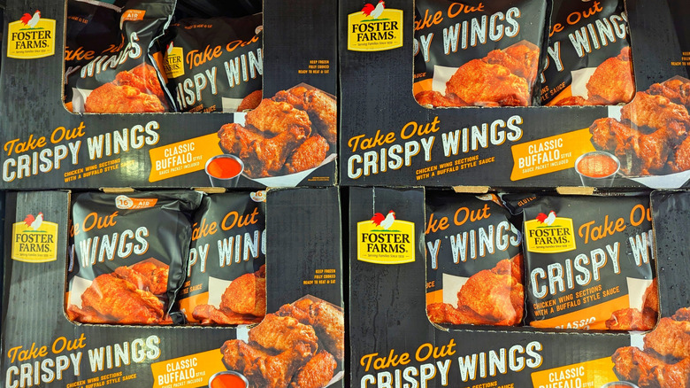 Foster Farms Take Out Crispy Wings in store
