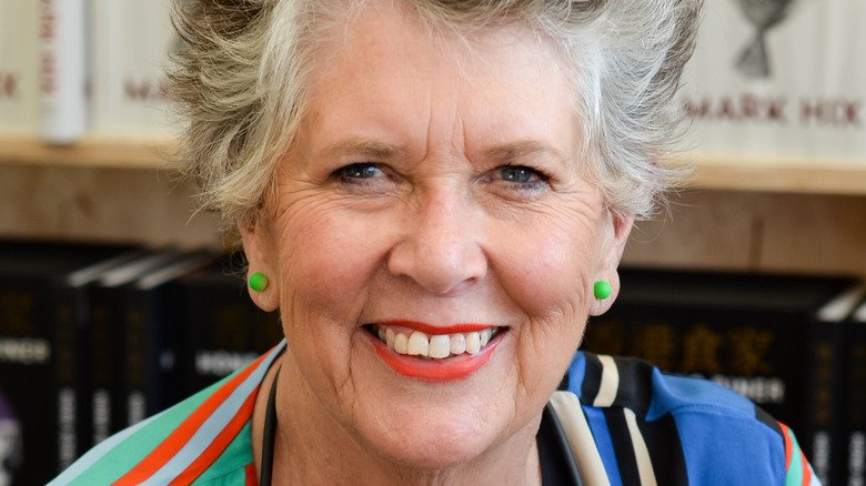 Prue Leith at book signing