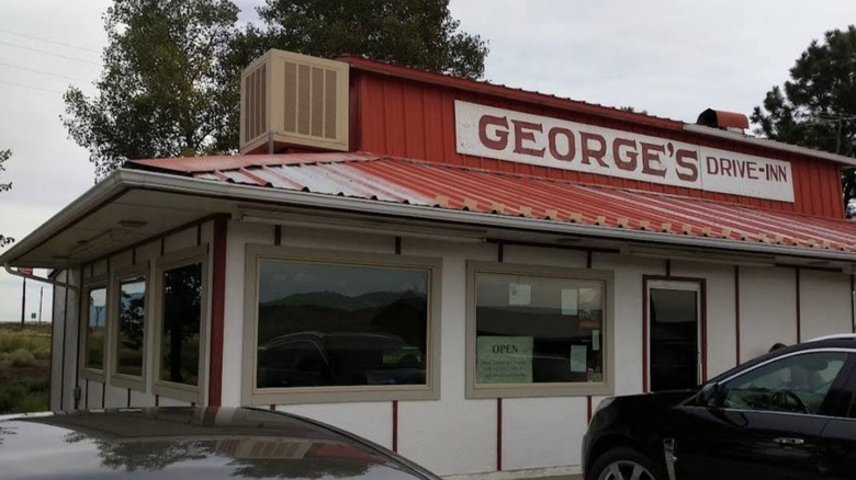 Exterior of George's Drive Inn
