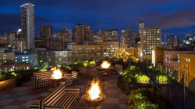 San Francisco skyline view