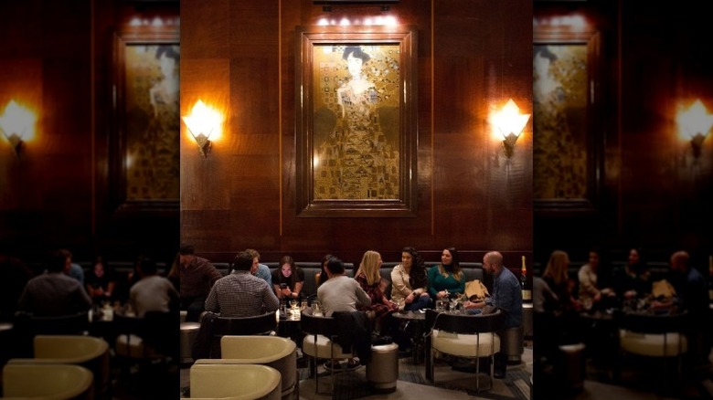 people sitting in restaurant