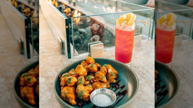 dinner and cocktail