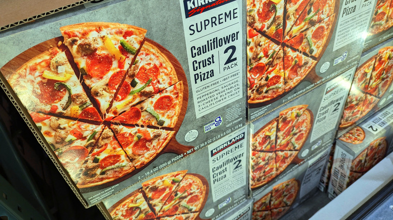 Kirkland supreme cauliflower crust pizza
