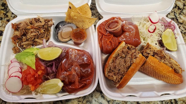 Two take-out meals from Ro-Ho Pork and Bread