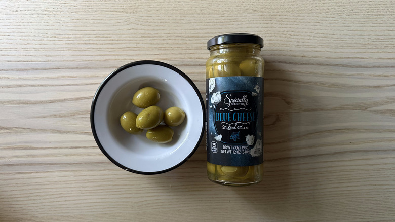 Aldi blue cheese stuffed olives