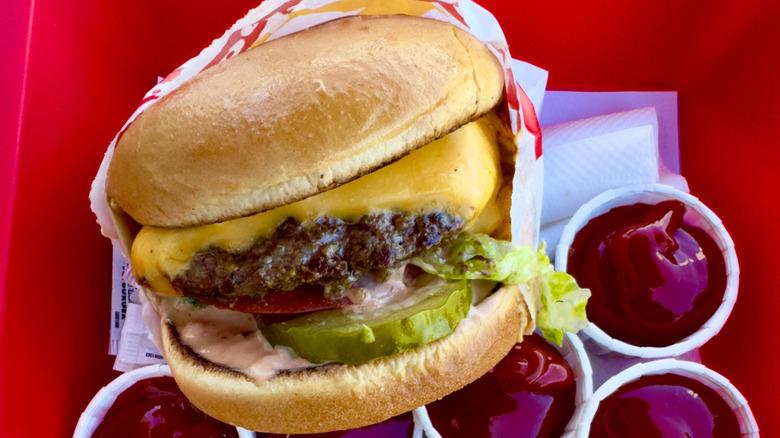 In-N-Out Animal Style Cheeseburger