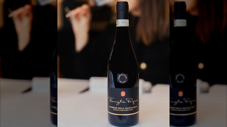 bottle of red wine
