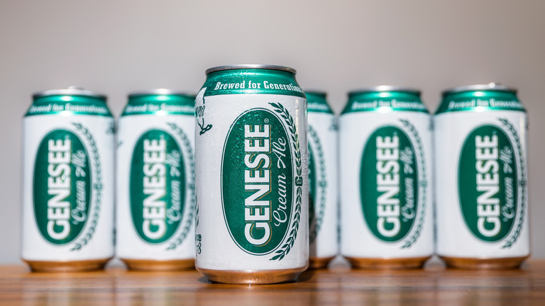 Genesee Cream Ale cans