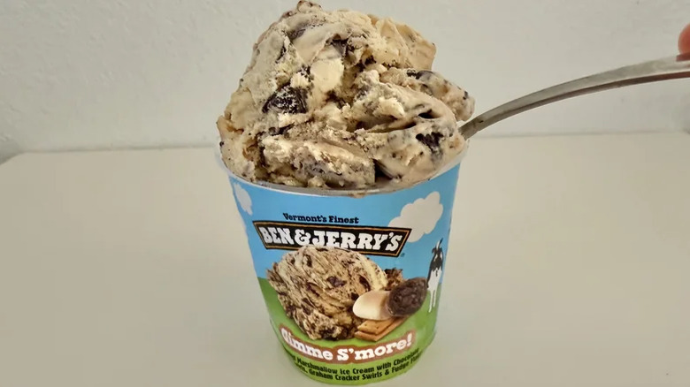 Ben & Jerry's Smores ice cream