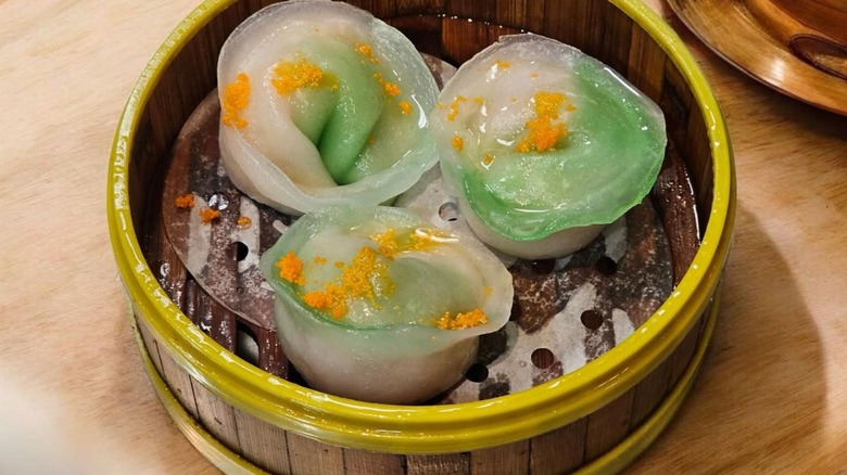 Supreme seafood dumpling at Triumph Valley