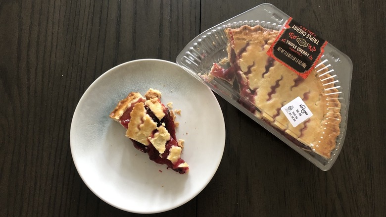 Kroger Private Selection Triple Cherry Pie