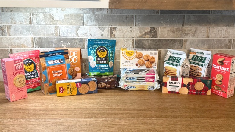 assortment of gluten-free cookies