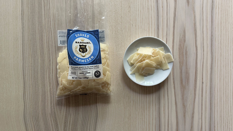 Sartori shaved Parmesan cheese