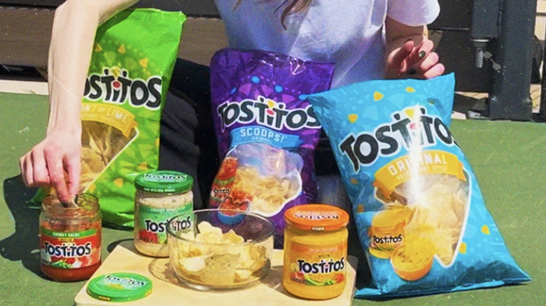 Tostitos dips and chips