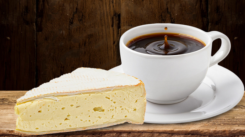 coffee and cheese
