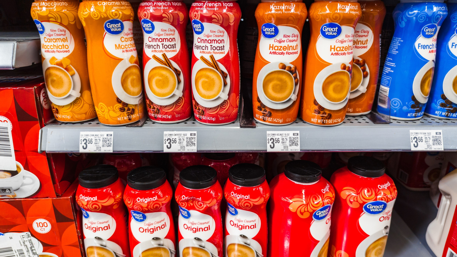 The Best Walmart Great Value Coffee Creamer Is Balanced, Sweet, And Extra Creamy - Tasting Table