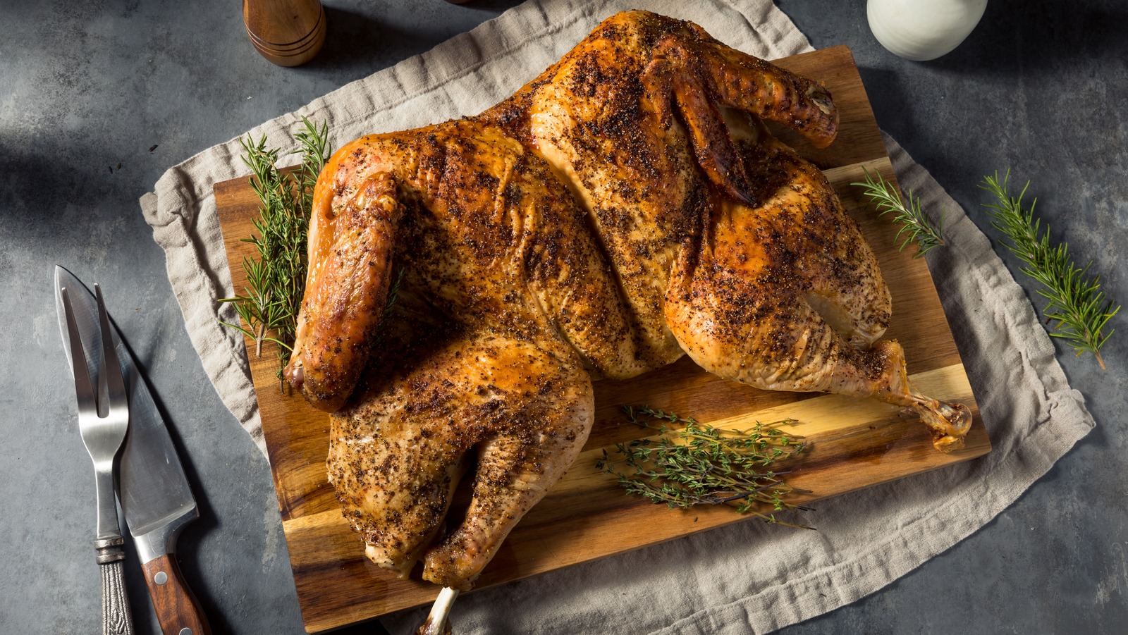 How To Separate The Spatchcocked Turkey You're About To Throw On The Grill