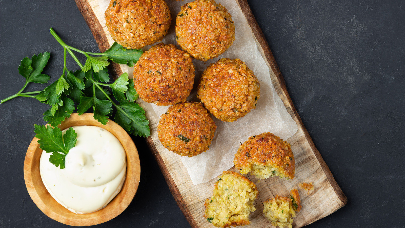 The Biggest Benefit Of Frying Homemade Falafel In A Dutch Oven