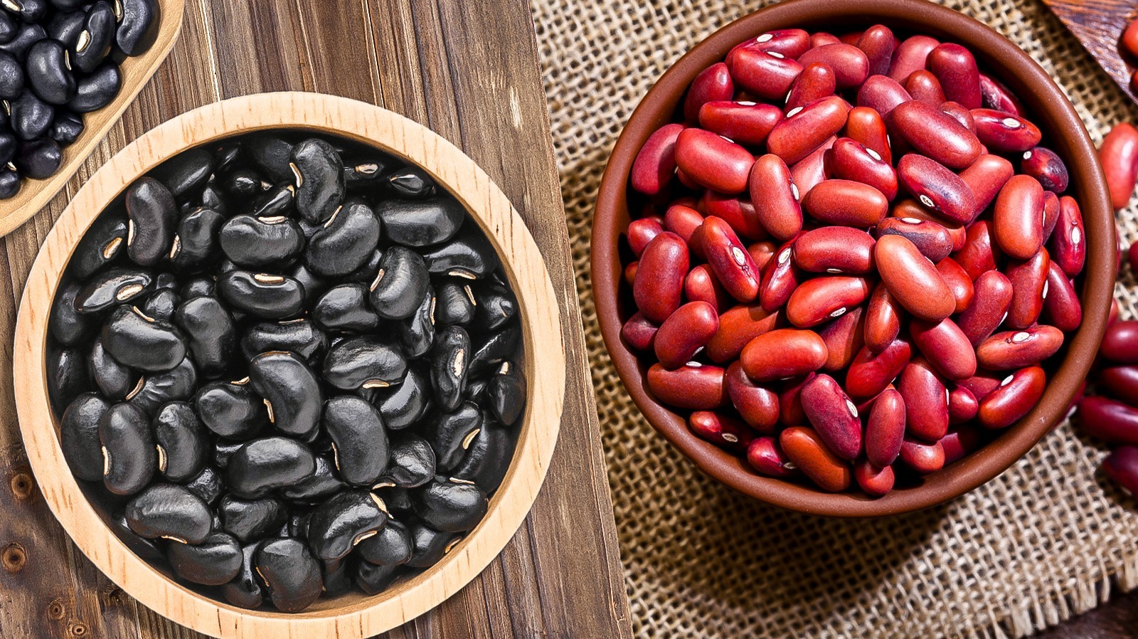 The Biggest Differences Between Black Beans And Kidney Beans