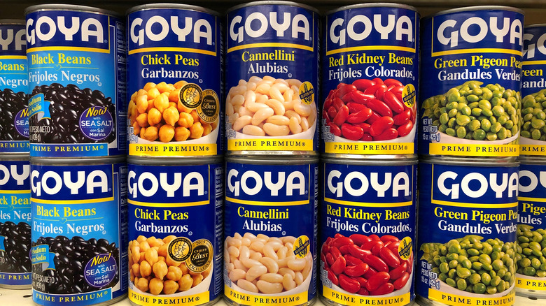 Goya assorted canned beans