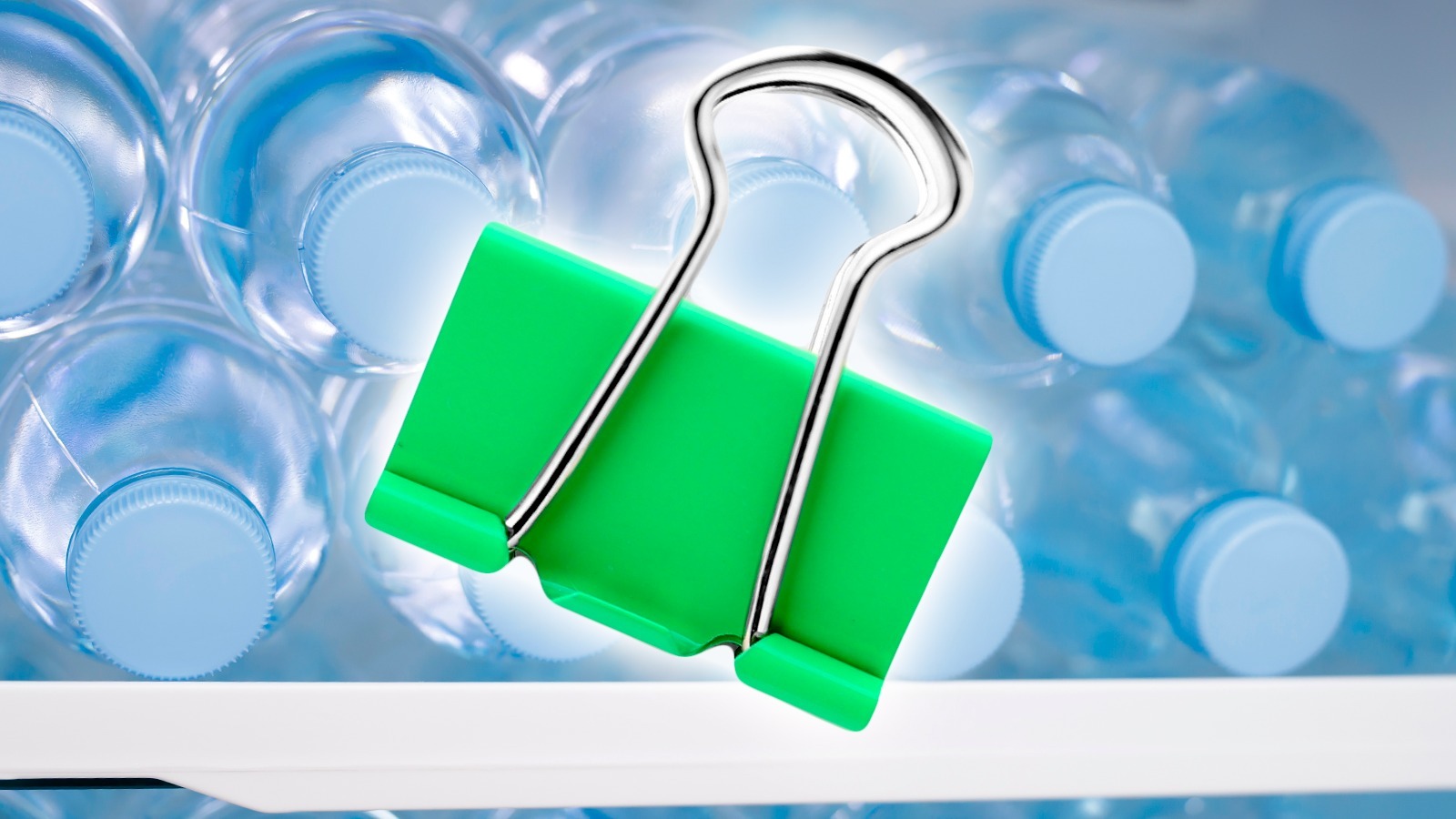 The Binder Clip Hack To Organize Bottles And Cans In Your Fridge