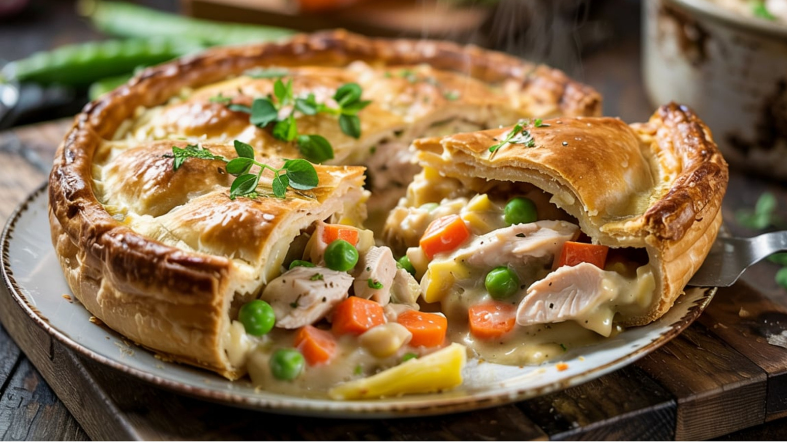 The Boozy Ingredient That'll Take Your Chicken Pot Pie To New Heights - Tasting Table