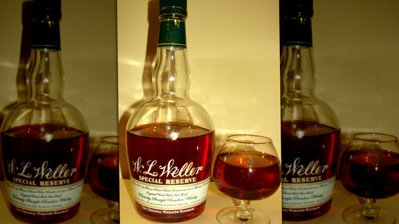 Weller Special Reserve bottle glass
