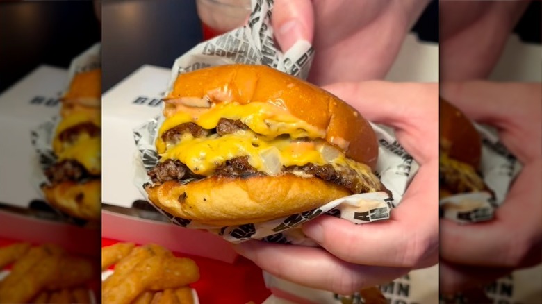 NADC burger and fries