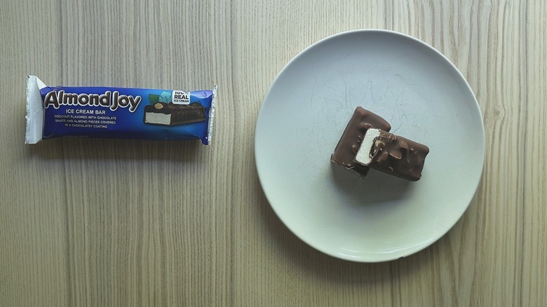 Almond Joy ice cream bar