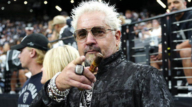 Guy Fieri posing at event