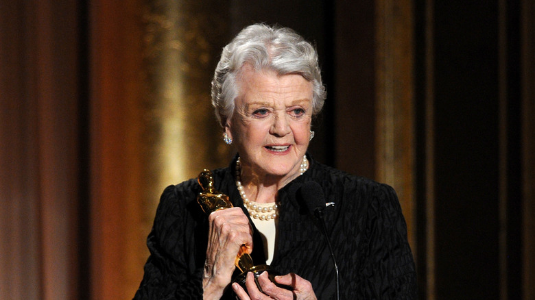 Angela Lansbury smiling