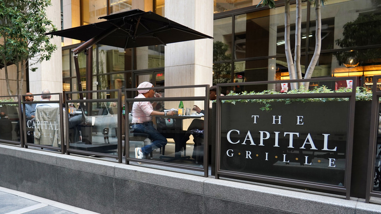The Capital Grille exterior at Grand Central Station NYC