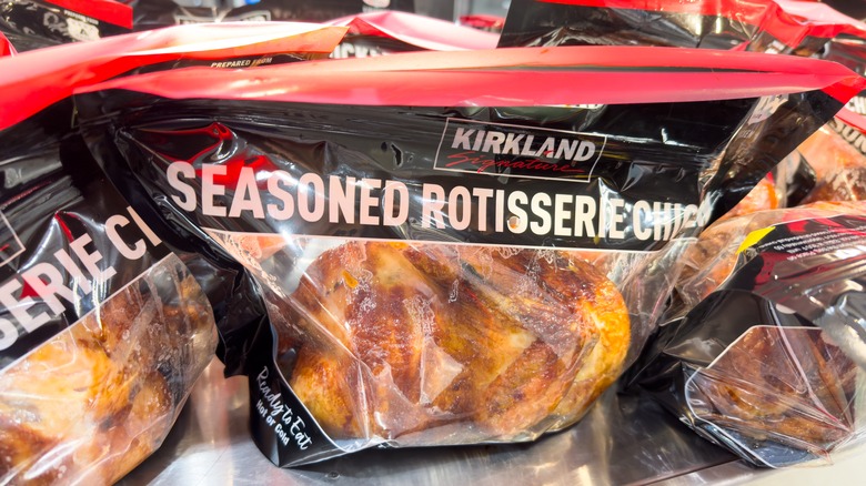 Costco Kirkland signature rotisserie chickens