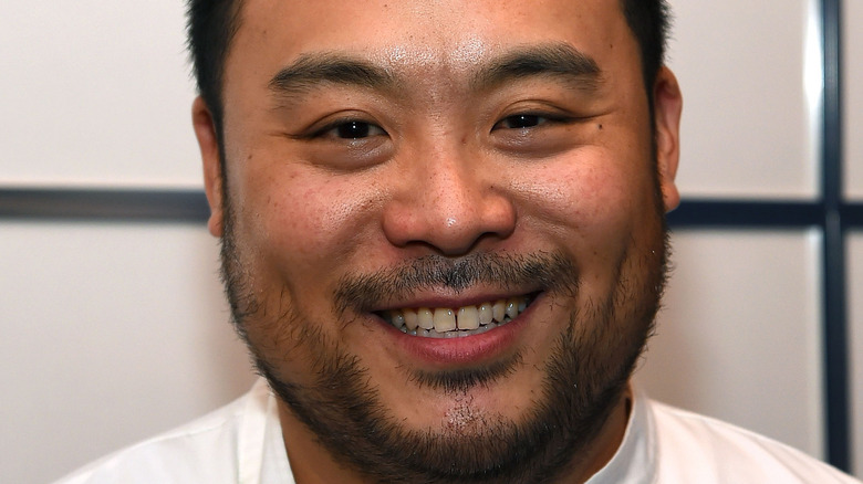 Chef David Chang smiling