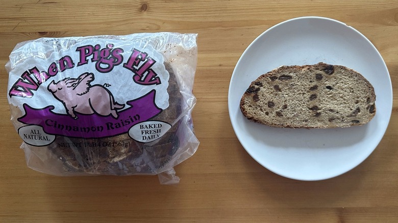 When Pigs Fly Cinnamon Raisin Sourdough Bread
