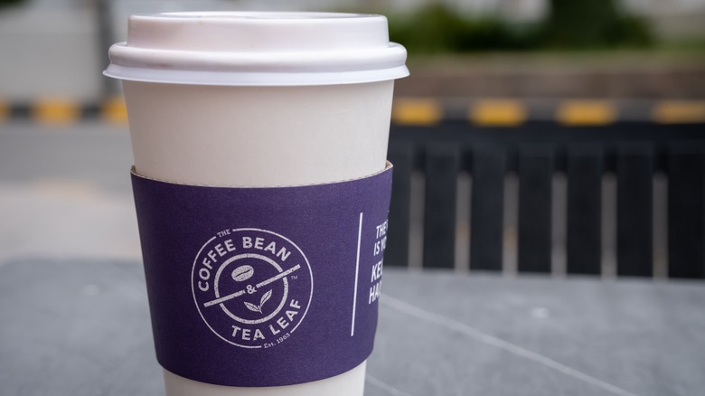 the coffee bean & tea leaf cup