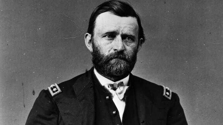 Black and white image of Ulysses S. Grant