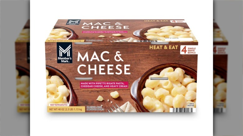 Sam's Club mac and cheese with shells