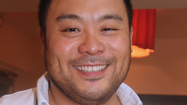 David Chang posing at event