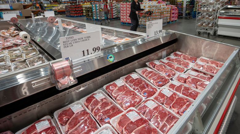 Costco meat section
