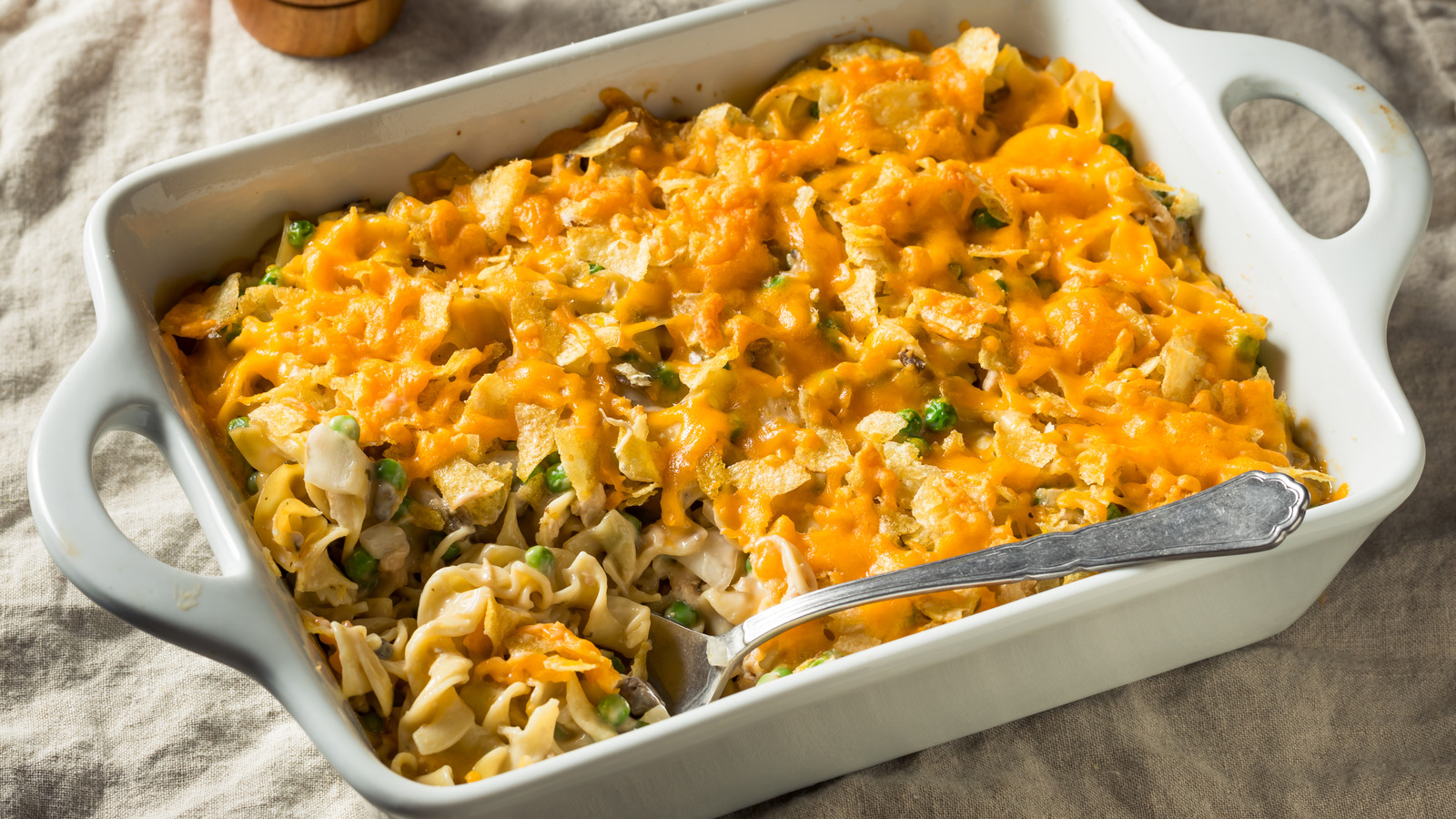 The Crunchy Ingredient To Elevate Your Tuna Casserole