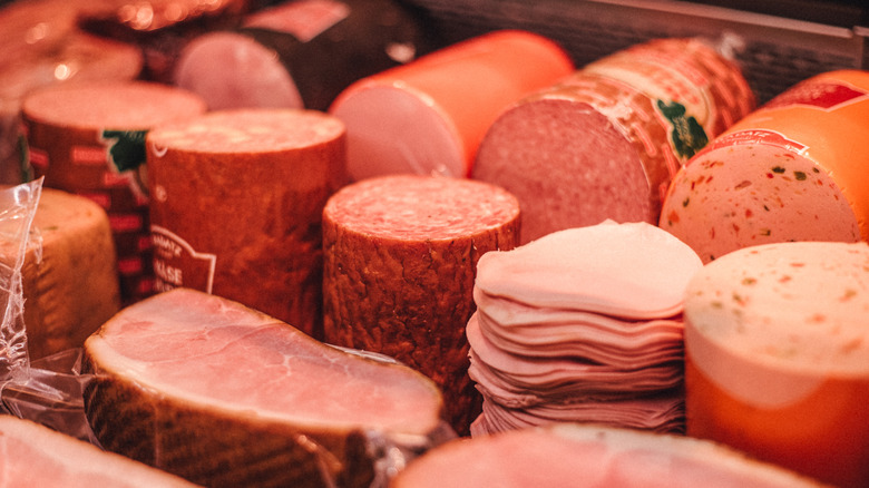 selection of deli meat