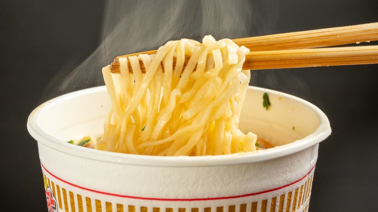 cup of ramen noodles